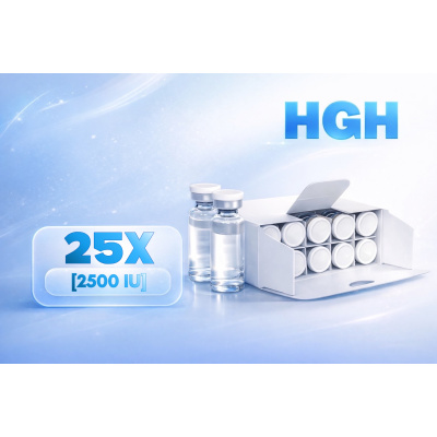 HgH Somatropin Liquid 25x kits/2500 iu
