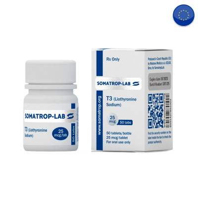 T3 25 25 mg/tab from Somatrop-Lab, Tablets steroids