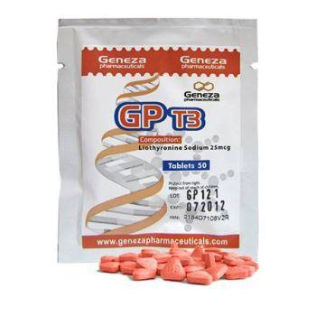 T3 25 25 mcg/tab from Geneza Pharmaceuticals, Tablets steroids