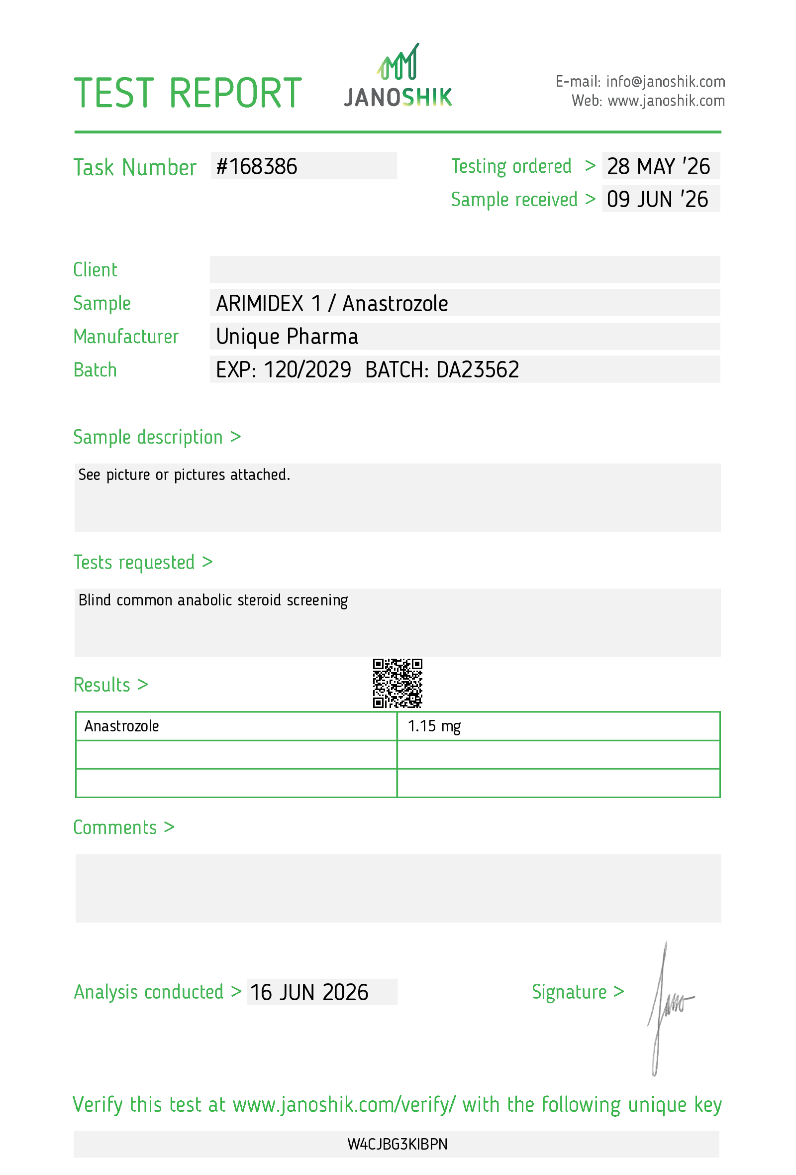 Arimidex 1