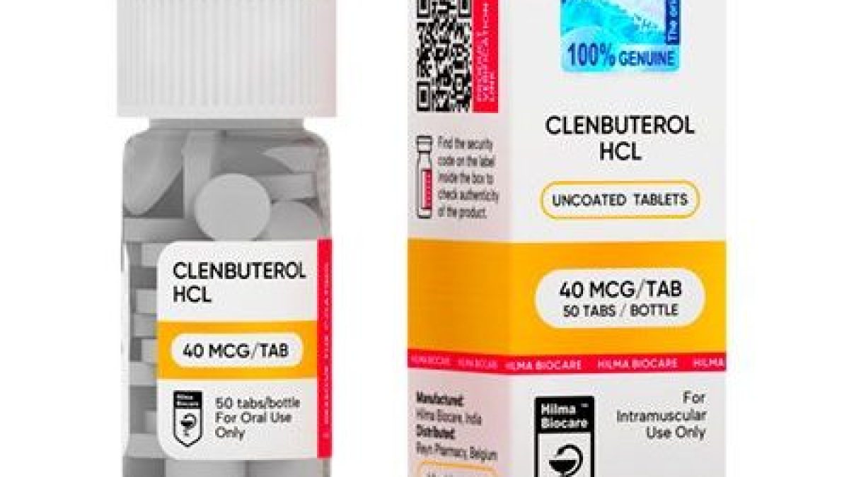 Clenbuterol 40 40 mcg/tab from Hilma Biocare, Tablets steroids