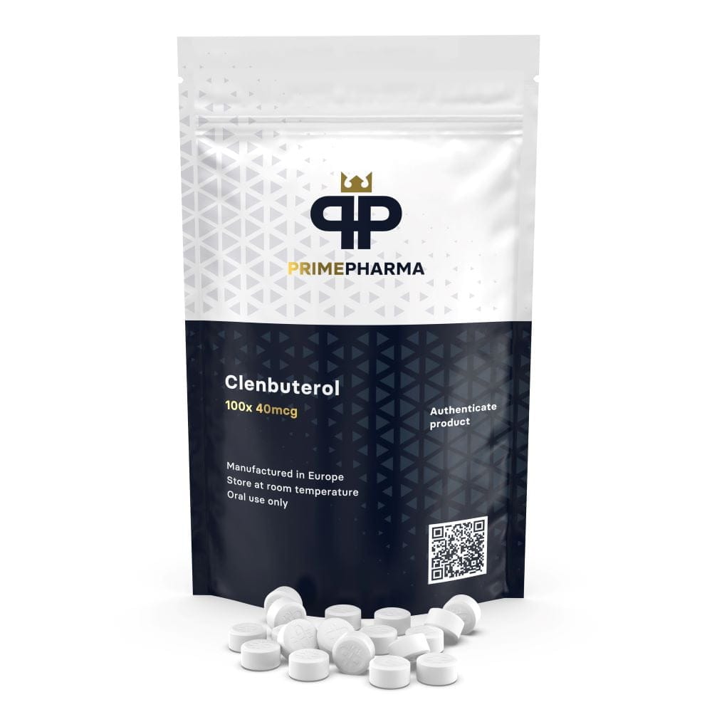Clenbuterol 40 40mcg/tab from Prime Pharma, Tablets steroids