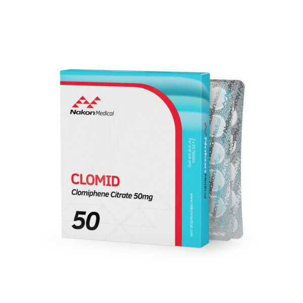 Clomid 50 50 mg/tab from Nakon Medical, Tablets steroids