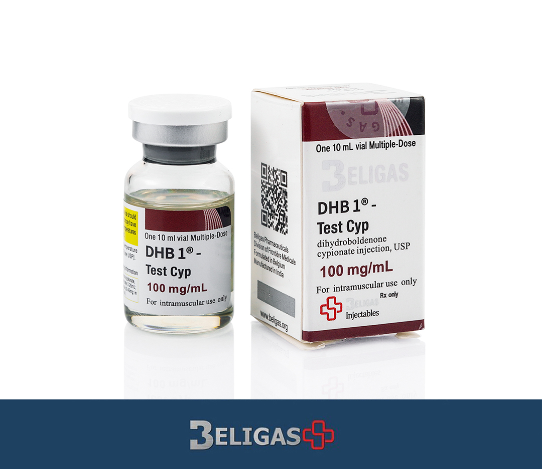 DHB 1 Test Cyp 100 100 mg/ml from Beligas Pharmaceuticals, Injectables steroids