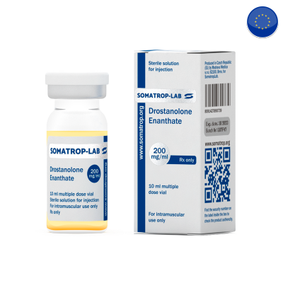 Drostanolone Enanthate 200 200 mg/ml from Somatrop-Lab, Injectables steroids
