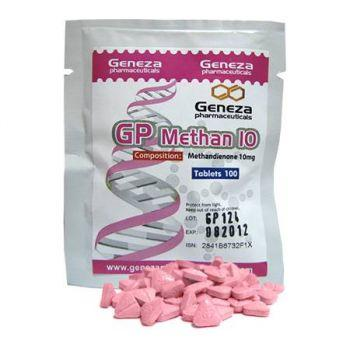 GP Methan 10 10 mg/tab from Geneza Pharmaceuticals, Tablets steroids