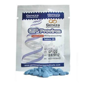 GP Proviron 25 25 mg/tab from Geneza Pharmaceuticals, Tablets steroids