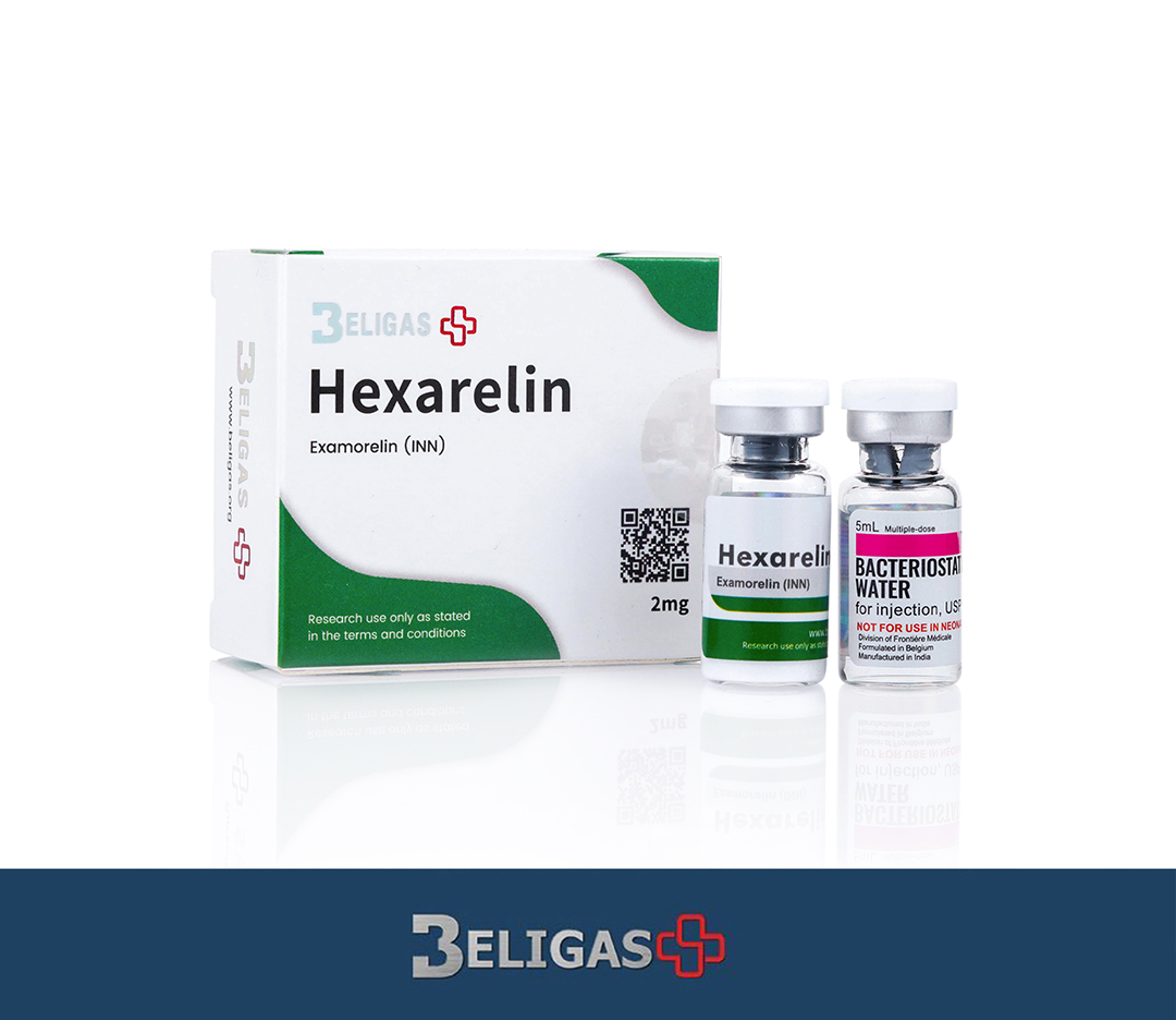 Hexarelin from Beligas Pharmaceuticals, Peptides steroids