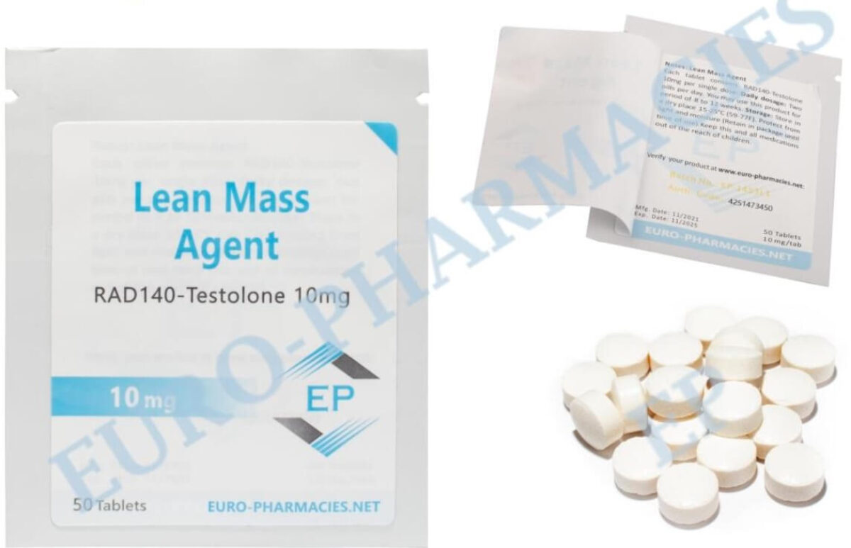 LEAN MASS AGENT 10 mg/tab from Euro-Pharmacies, Fat Burners steroids