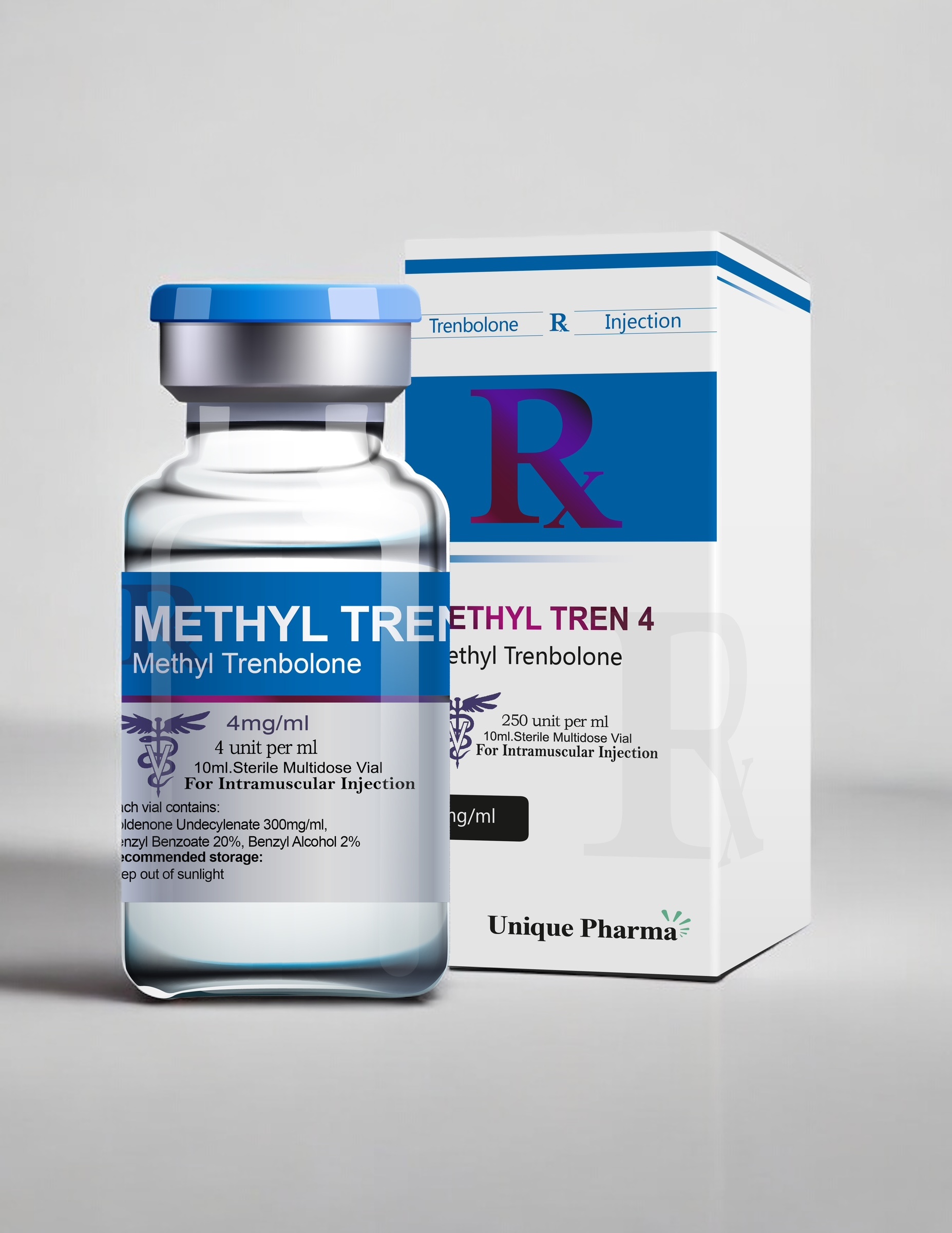 Methyl-Tren inject 4 from Unique Pharma, Injectables steroids