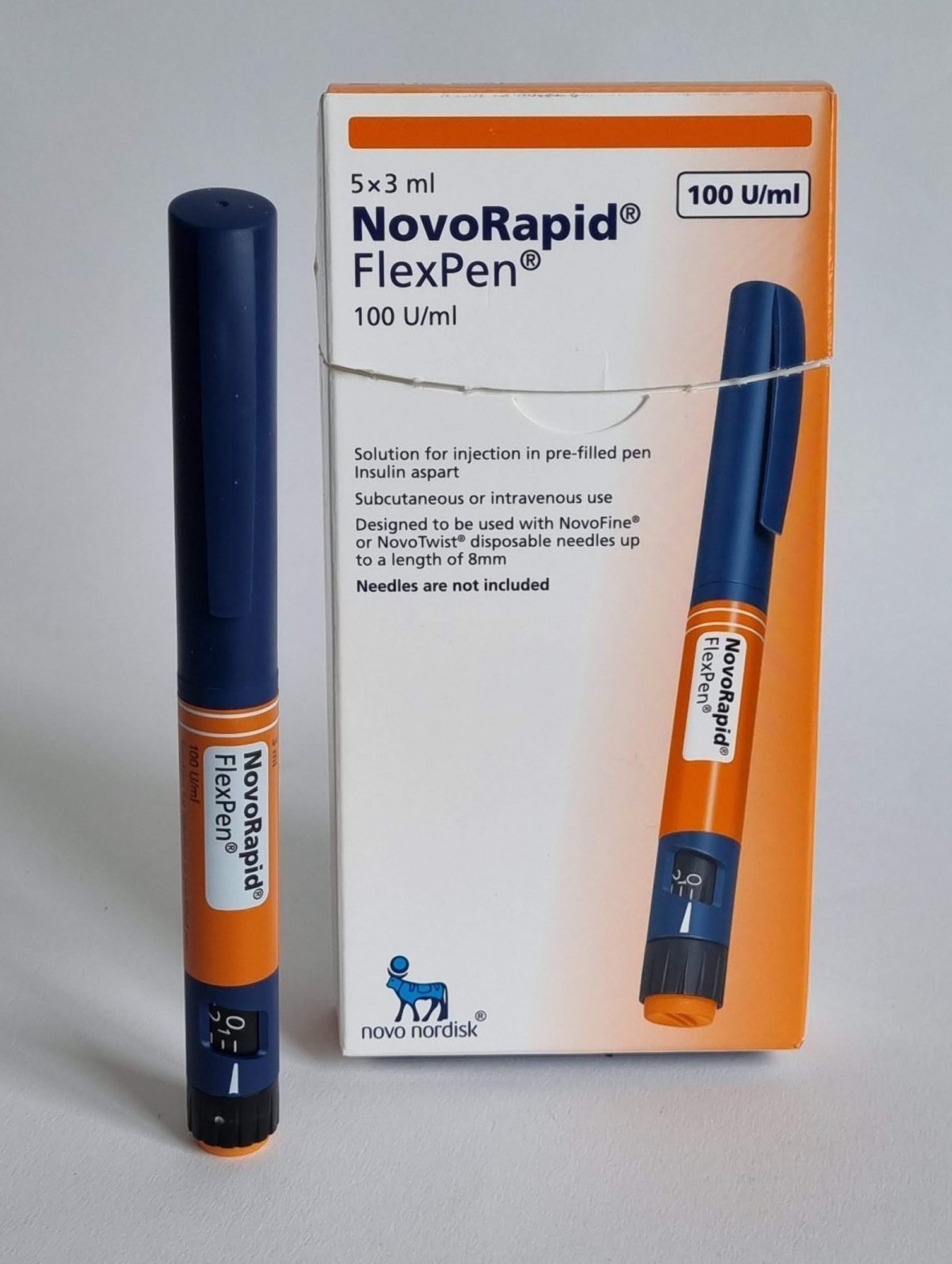 Novorapid 300 IU 100 mg/ml from Pharmacy Medicines, Injectables steroids