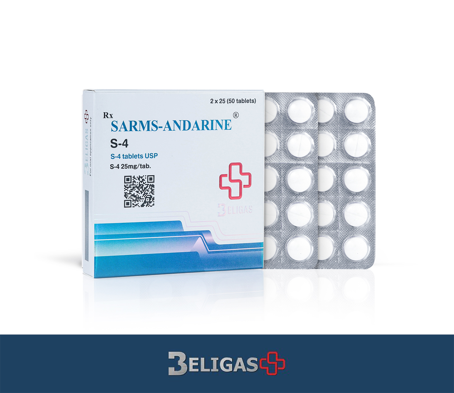 Andarine 25 mg/tab from Beligas Pharmaceuticals, Fat Burners steroids