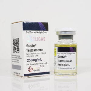 Suste-Testosterone 250 250 mg/ml from Beligas Pharmaceuticals, Injectables steroids