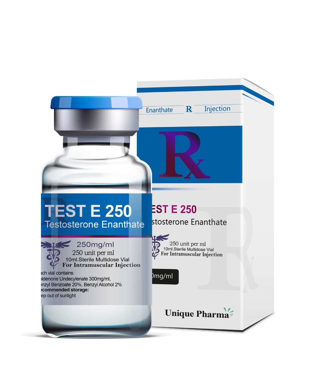 Test-e 250 250 mg/ml from Unique Pharma, Injectables steroids