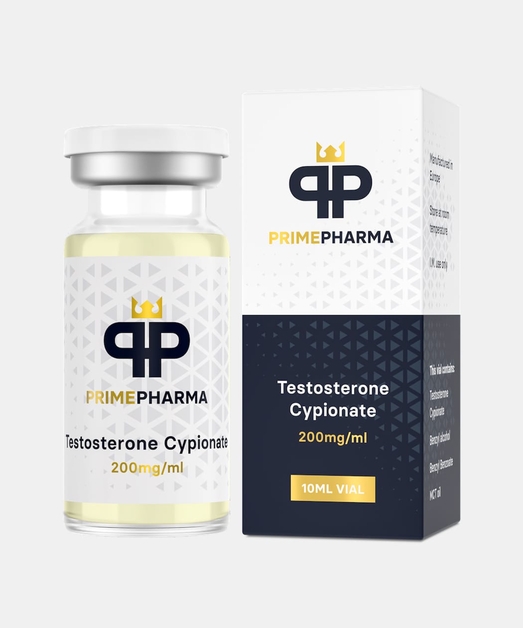 Testosterone cypionate 200 200 mg/ml from Prime Pharma, Injectables steroids