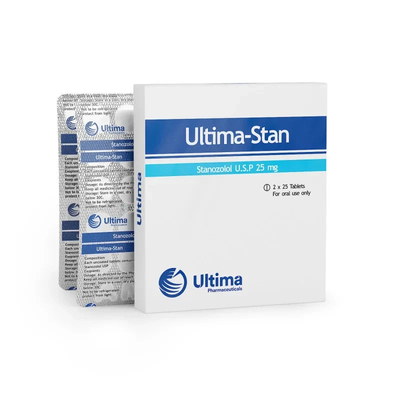 Ultima-Stan 25 25 mg/tab from Ultima Pharmaceuticals, Tablets steroids
