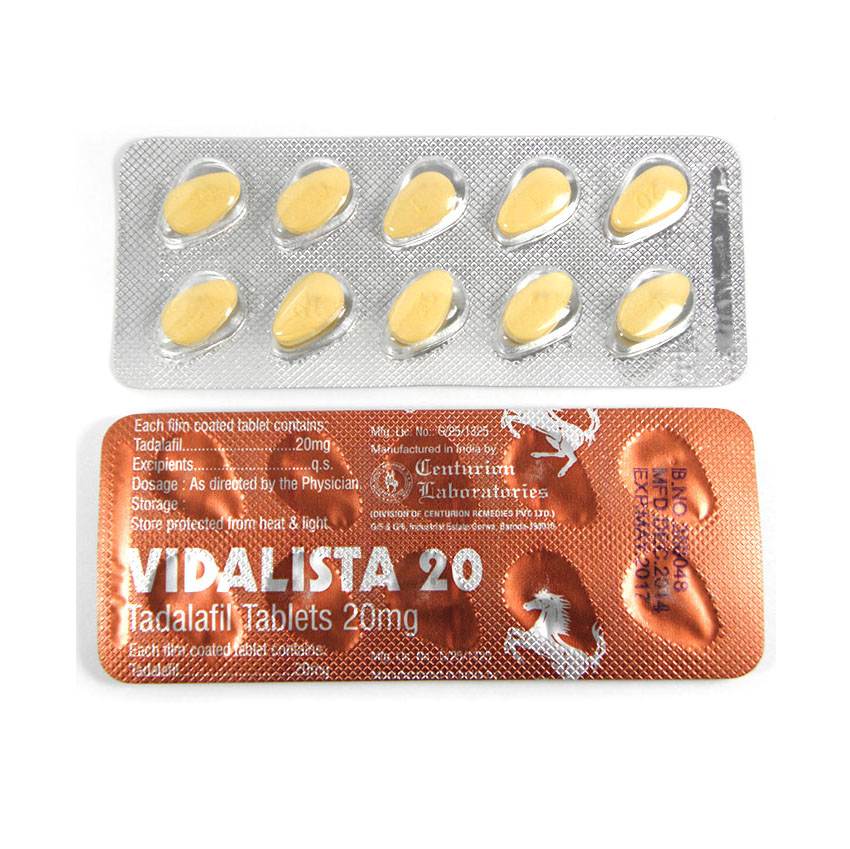 Vidalista 20 10 mg/tab from Men's Health, Tablets steroids